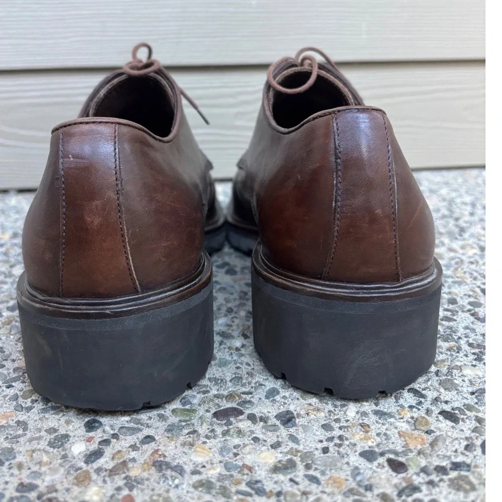 To Boot New York Adam Derrick Mens Dress Shoes Brown Oxford Size 11.5